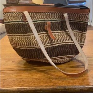 Unknown Brand Woven purse from Africa
